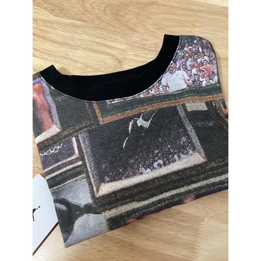 Boys Jordan Brooklyn short sleeve‎ printed tee large-NWT